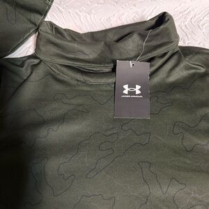 Under Armour Long Sleeve Top - Olive Green